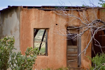 Abandoned building along Old Route 66, New Mexico