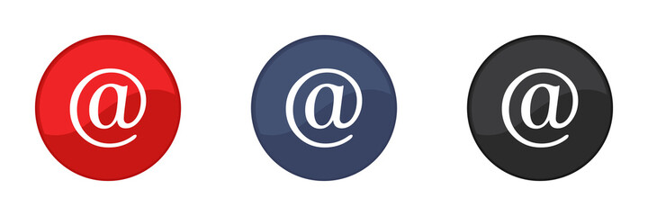 Email icon, symbol. Web design.