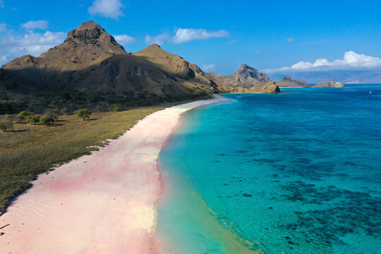 Beach landscape in Labuan Bajo Indonesia