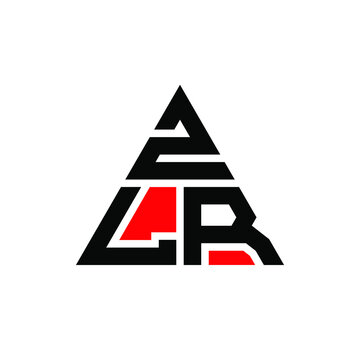 ZLR triangle letter logo design with triangle shape. ZLR triangle logo design monogram. ZLR triangle vector logo template with red color. ZLR triangular logo Simple, Elegant, and Luxurious Logo. ZLR 