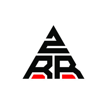 ZRR triangle letter logo design with triangle shape. ZRR triangle logo design monogram. ZRR triangle vector logo template with red color. ZRR triangular logo Simple, Elegant, and Luxurious Logo. ZRR 
