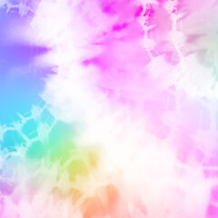 Tye Dye colorful white  background. Watercolor paint background.