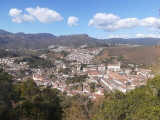 Obraz premium view of the city of the city