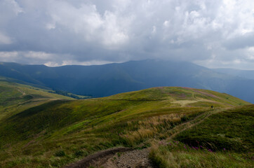 landscape with clouds