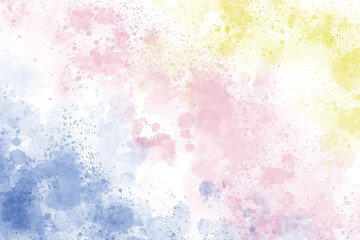 カラフルな水彩画の背景