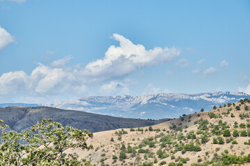 view from the mountain