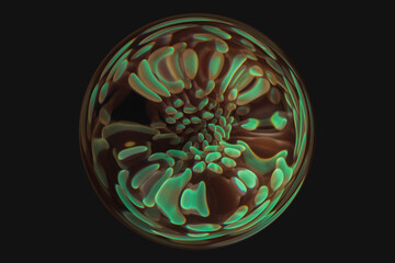 texture grunge green