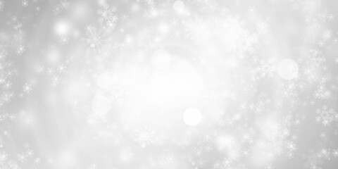 white blur abstract background. bokeh christmas blurred beautiful shiny Christmas lights