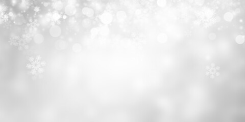 white blur abstract background. bokeh christmas blurred beautiful shiny Christmas lights