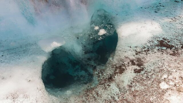 Time Lapse Lockdown Scenic View Of Kryptonite During Winter - British Columbia, Canada