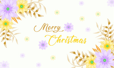 Beautiful christmas background and nature