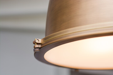 close up of a lamp