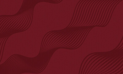 Simple elegant and luxurious abstract background. Modern and elegant wave curve abstract background. Luxury background. Abstract background. Solid color background. Red background
