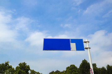 sign on sky