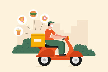 Fast food delivery service