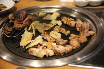 yummy Korean BBQ grilled pork