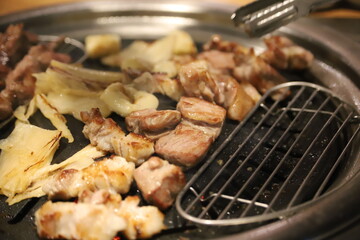 yummy Korean BBQ grilled pork