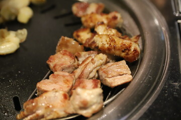 yummy Korean BBQ grilled pork