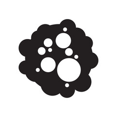 Bacteria, Microbes and Viruses Icons Vector