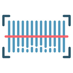 barcode flat icon