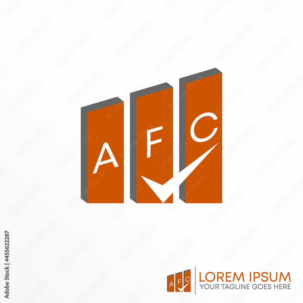 Poster 3D Chart and Check list image graphic icon logo design abstract concept vector stock. Can be used as a symbol related to Trading.