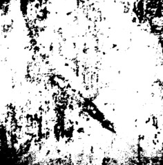 Obraz premium Black and white grunge distress overlay texture. Abstract surface dust and rough dirty wall background concept. Distress illustration simply place over object to create grunge effect. 