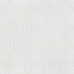 Draagtas Reliëfpatroon op papierachtergrond, naadloze textuur, vierkant en strepenpatroon, papierpers, 3d illustratie © Jojo textures