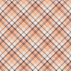 Plaid seamless pattern. Vector background of textile ornament. F