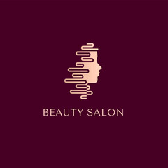 Vector logo design template. SPA and beauty sign icon.