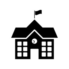 School building icon