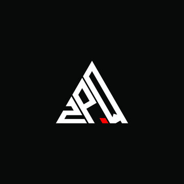 ZPQ letter logo creative design. ZPQ unique design
