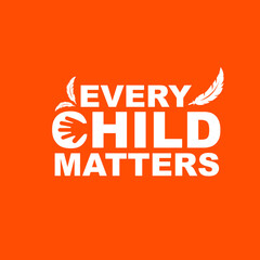 Fototapeta na wymiar Every Child Matters Logo. Fear or Quills Symbol. Vector Illustration Icon.