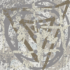 Abstract Background Grunge Vintage Texture Graphic Backdrop Vector chaotic wall