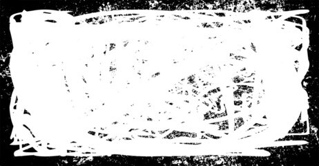 Dirty grunge background. The monochrome texture is old. Vintage worn pattern. The surface is covered with scratches