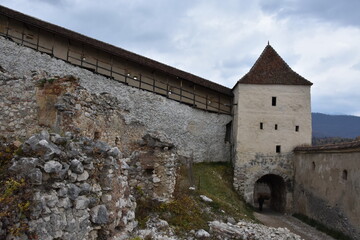 Rasnov Fortress, Transylvania, Brasov, Romania ,2015