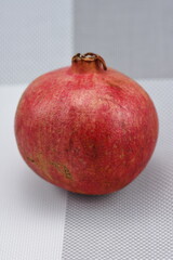 Pomegranate. Pomegranate isolated on white background.