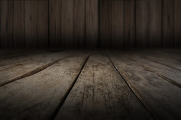 Old wood empty background