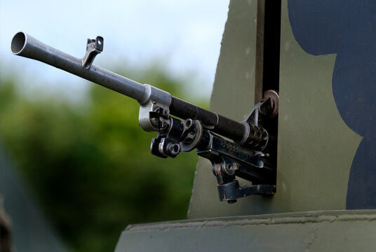 British Bren Light Machine Gun. Many Years In Service And Very Accurate.