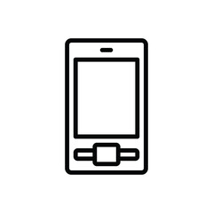 Black line icon for ipaq