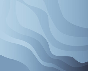 abstract blue gray waves background, graphic design