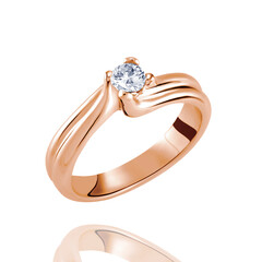 Schmuck, Freisteller, Ring