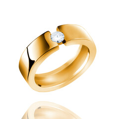 Schmuck, Freisteller, Ring