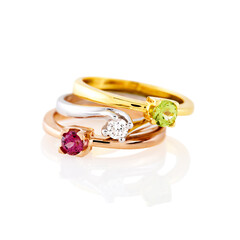 Schmuck, Freisteller, Ring