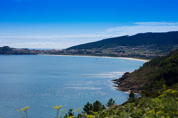 Marine views of the Atlantic ocean, Galicia, Spain