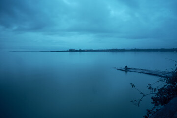 Lake Tana, Ethiopia, Africa at dusk