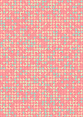 Abstract Geometric Pattern generative computational art illustration