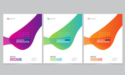 Cover design for annual report and business catalog, magazine, flyer or booklet. Brochure template layout. A4 cover vector EPS-10