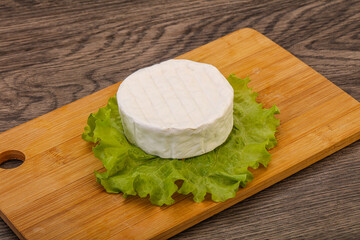 Delicous Brie round soft cheese