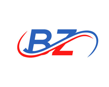 BZ Letter Linked Business Logo. BZ Logo Design. BZ logo Design for Financial, Development, Investment, Real Estate And Management Company Vector Template