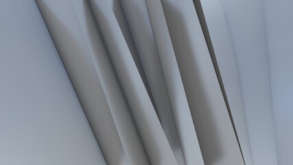 Abstract metallic background geometric pattern of design 3d render